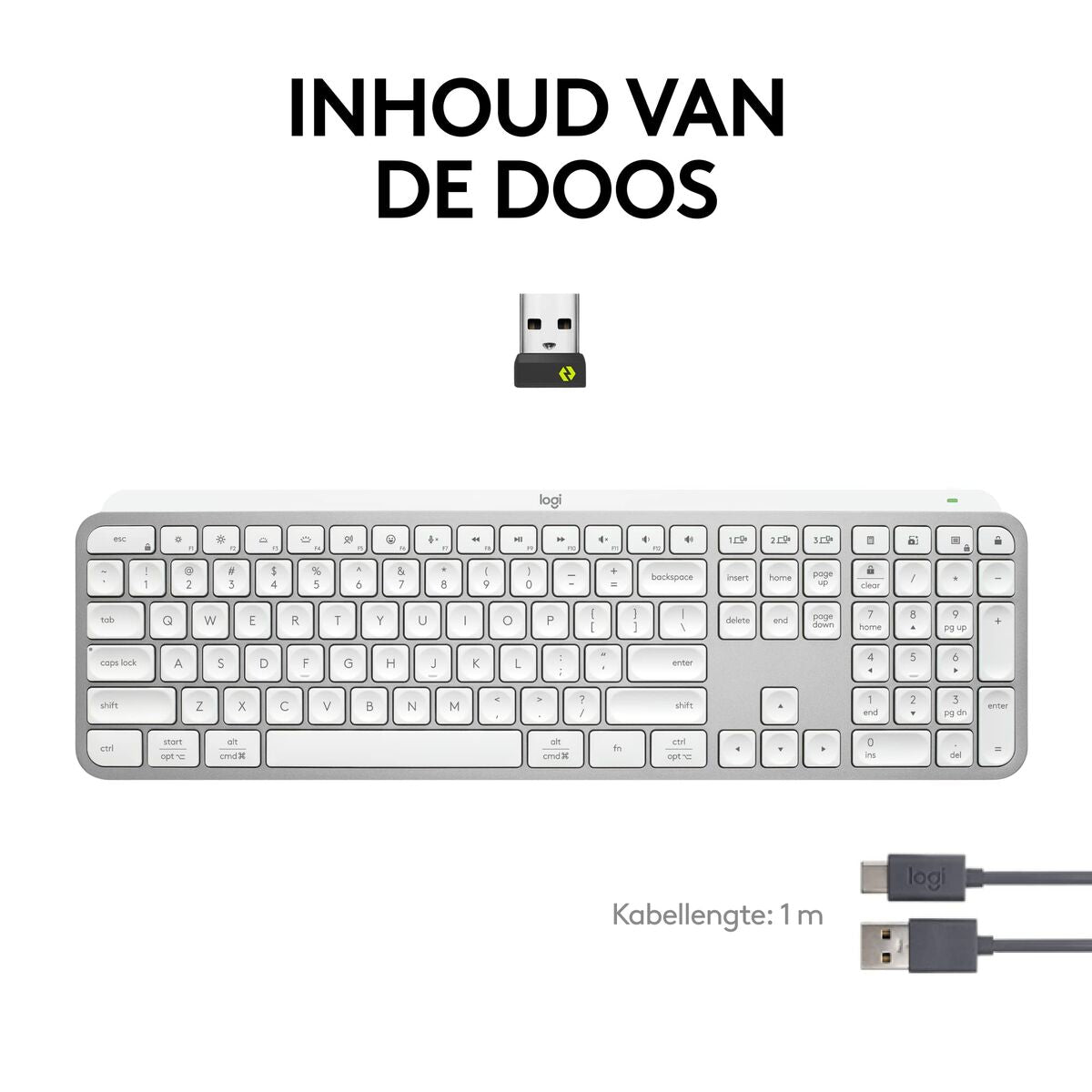 Keyboard Logitech 920-011588 Spanish Qwerty QWERTY Qwerty US