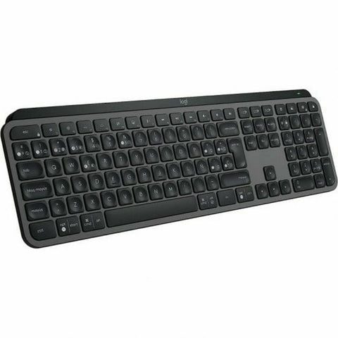 Wireless Keyboard Logitech Spanish Qwerty Graphite Steel