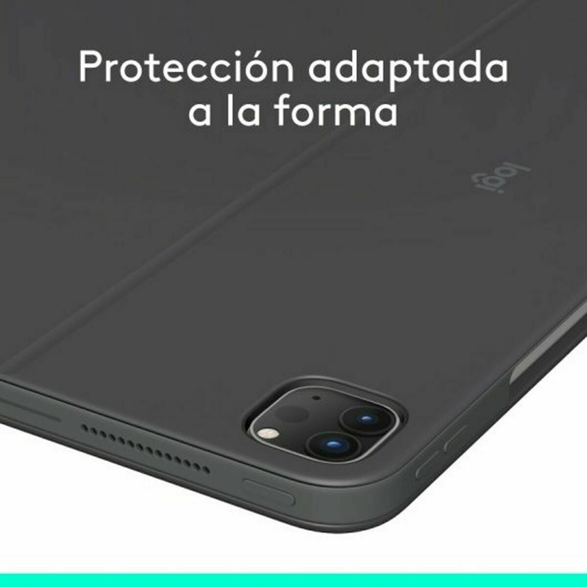 Case for Tablet and Keyboard Logitech 920-012667 Graphite QWERTY