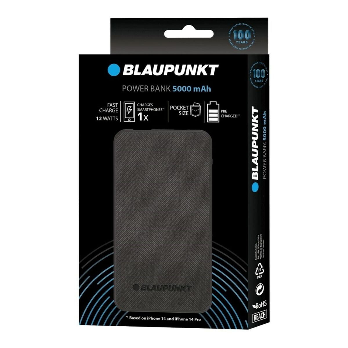 Powerbank Blaupunkt BL-105PB/1VH Black 5000 mAh
