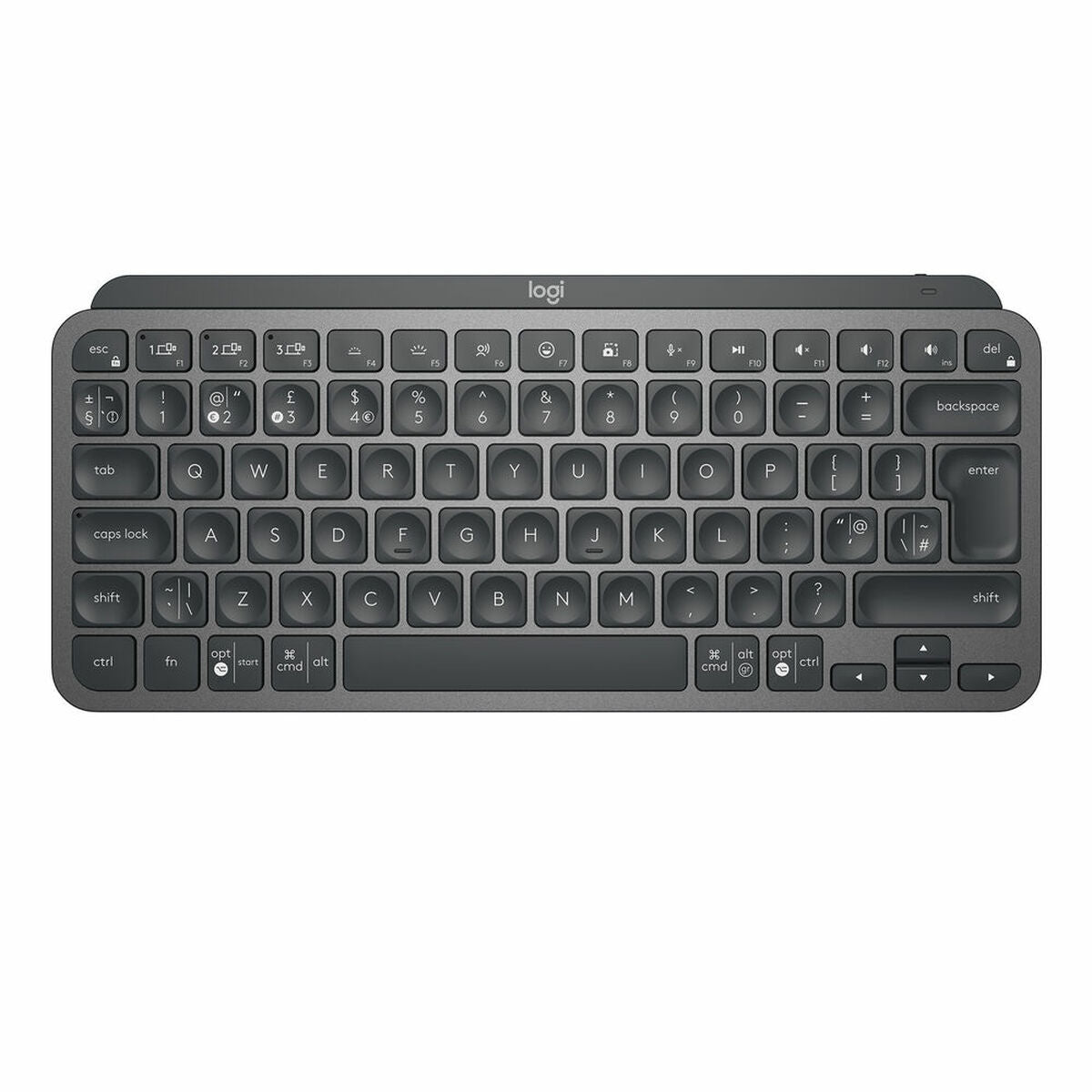 Keyboard Logitech 920-010498 Bluetooth Black English EEUU Grey Graphite QWERTY