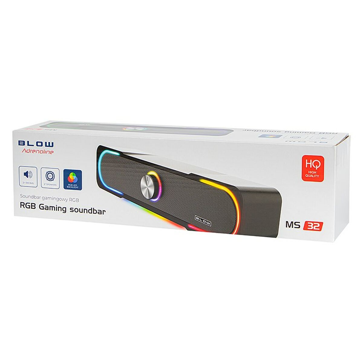 PC Speakers Blow 66-404# Black 6 W