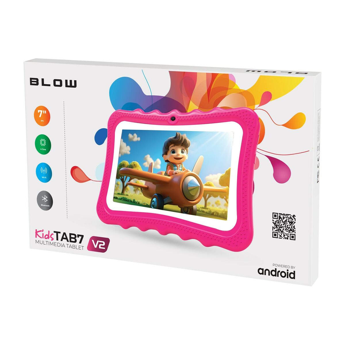 Tablet Blow KidsTAB7 V2 BLOW 4/32GB 7" Allwinner A133 4 GB RAM 32 GB Pink