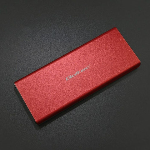 External Box Qoltec 51831 Red