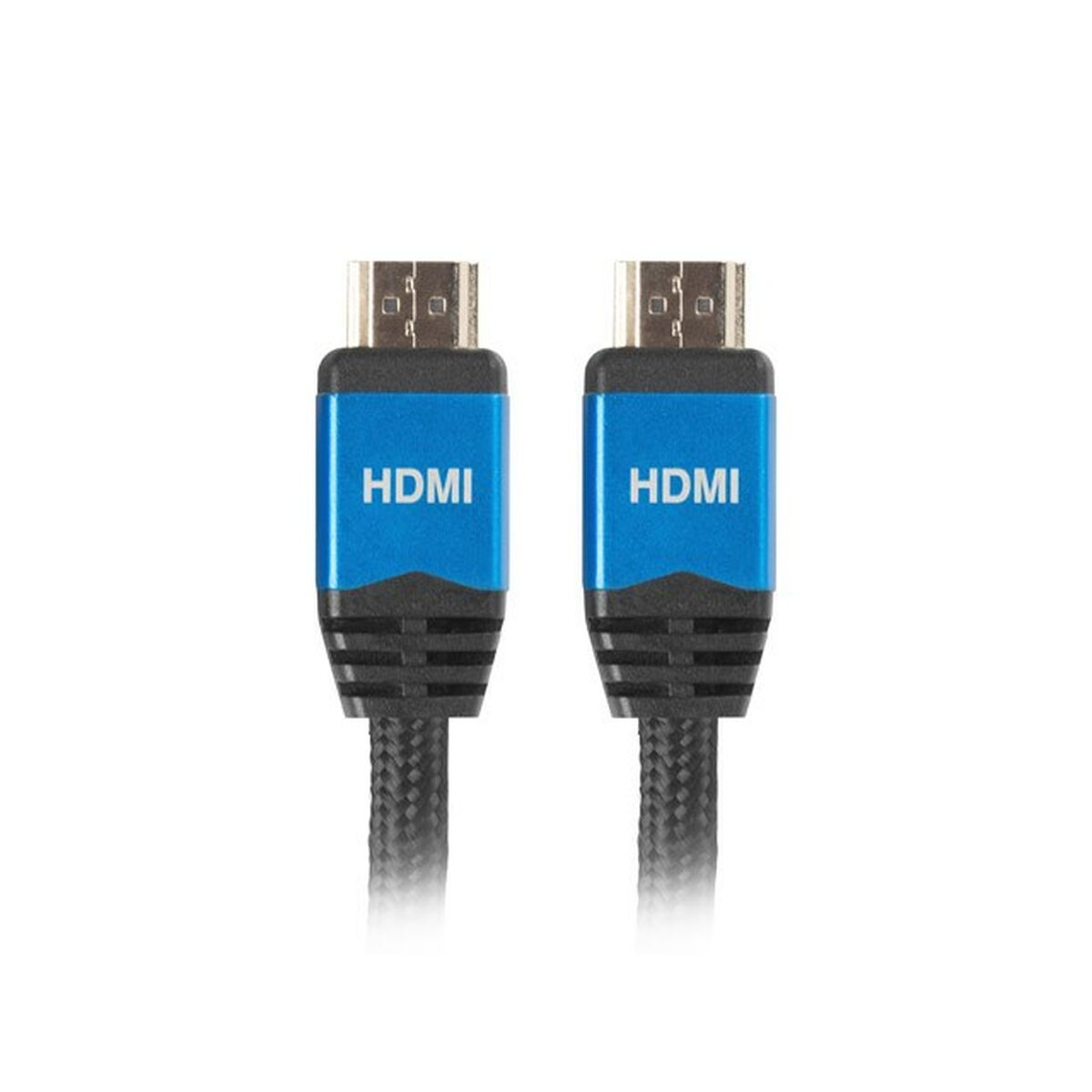 HDMI Cable Lanberg CA-HDMI-20CU-0030-BL Black 3 m 4K Ultra HD Male Plug/Male Plug