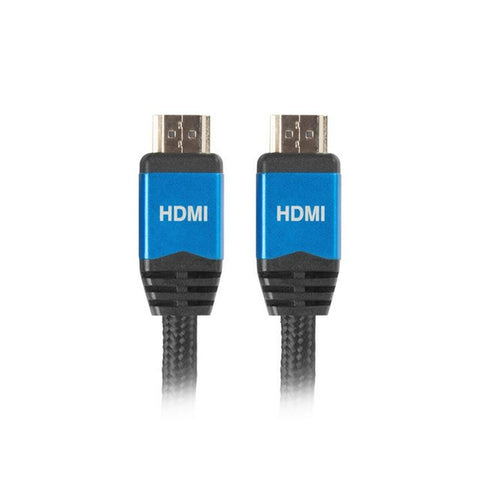 HDMI Cable Lanberg CA-HDMI-20CU-0030-BL Black 3 m 4K Ultra HD Male Plug/Male Plug