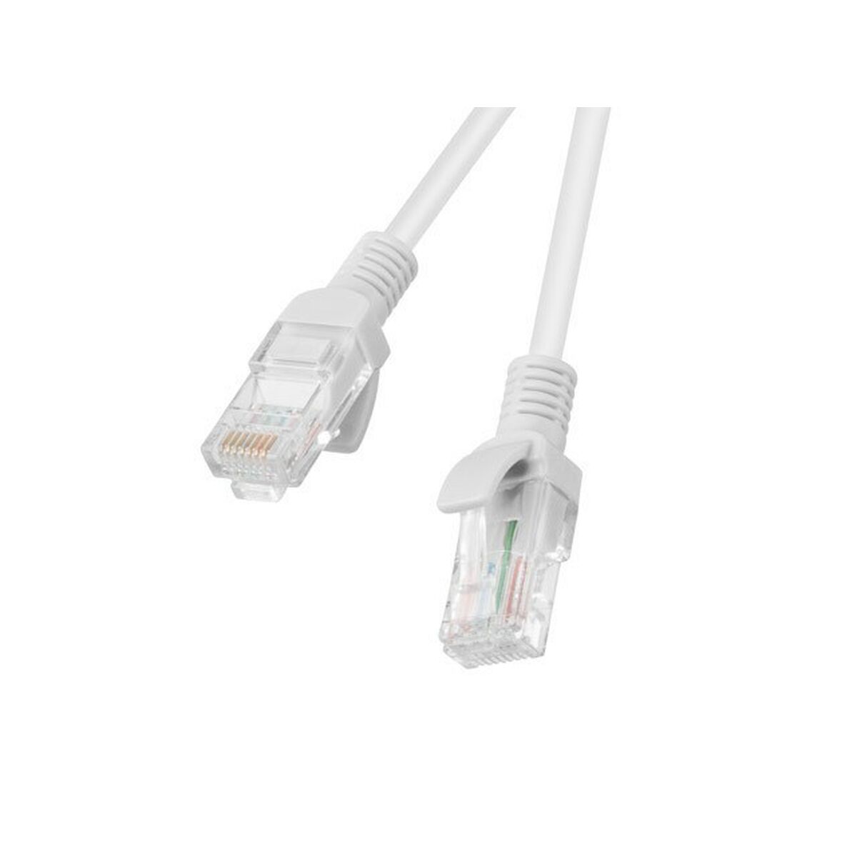 UTP Category 5e Rigid Network Cable Lanberg PCU5-20CC-0025-S White 25 cm