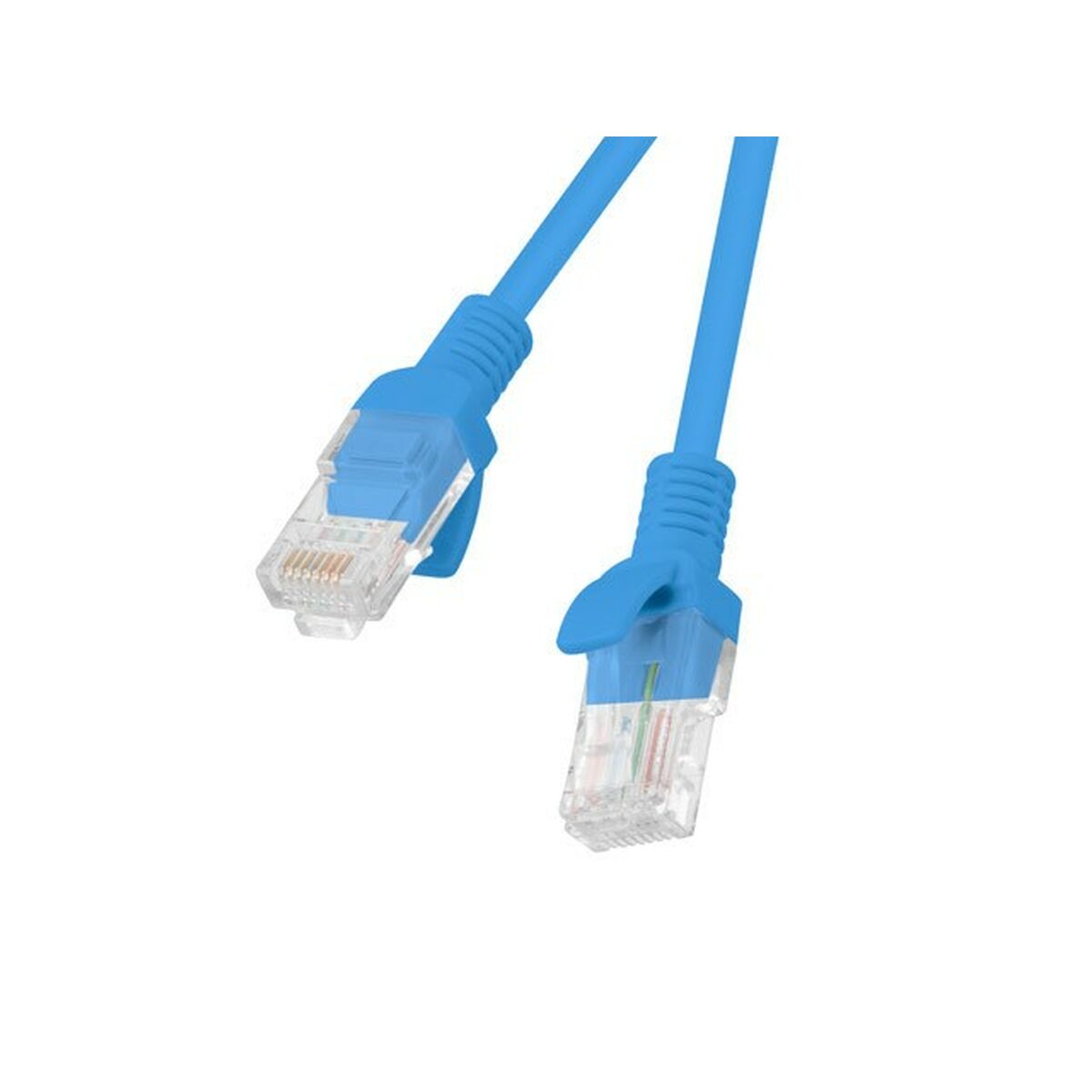 UTP Category 5e Rigid Network Cable Lanberg PCU5-20CC-0025-B Blue 25 cm