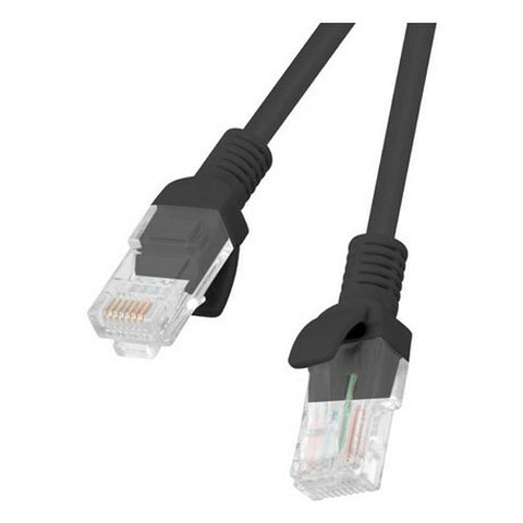 UTP Category 5e Rigid Network Cable Lanberg PCU5-20CC-0100-BK Black 1 m