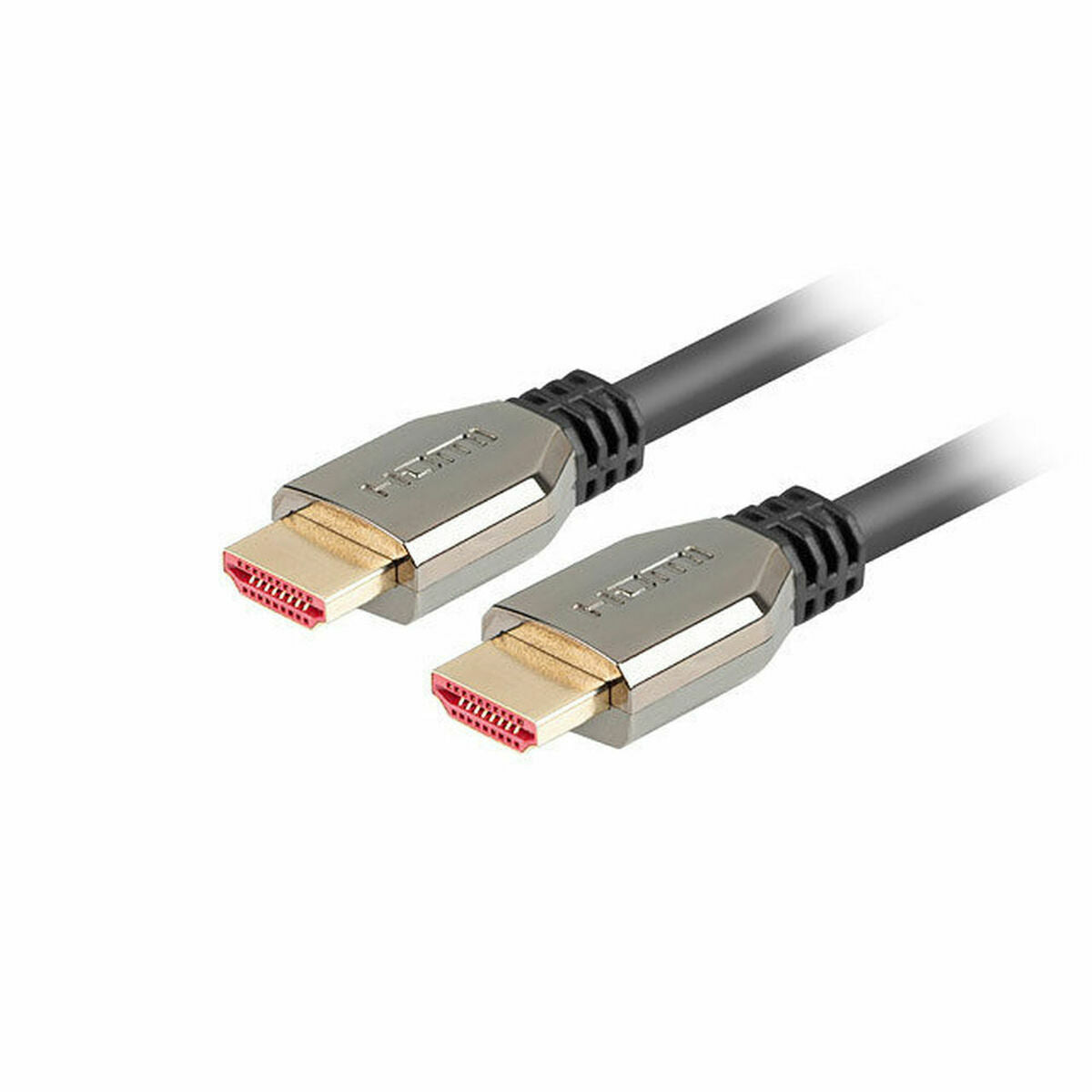 HDMI Cable Lanberg CA-HDMI-30CU-0018-BK Black 1,8 m