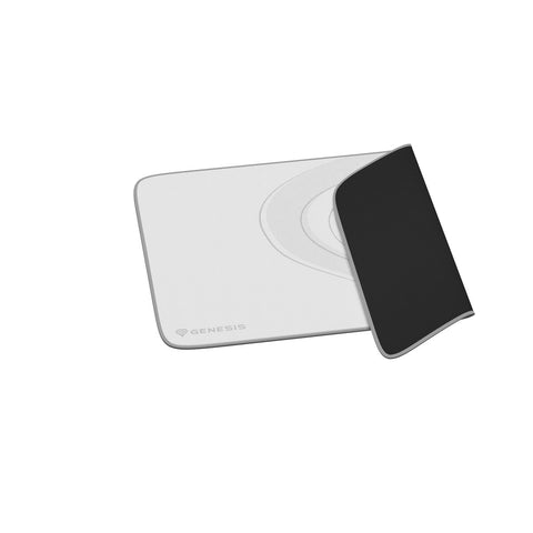 Mouse Mat Genesis Carbon 400 M White 25 x 35 cm
