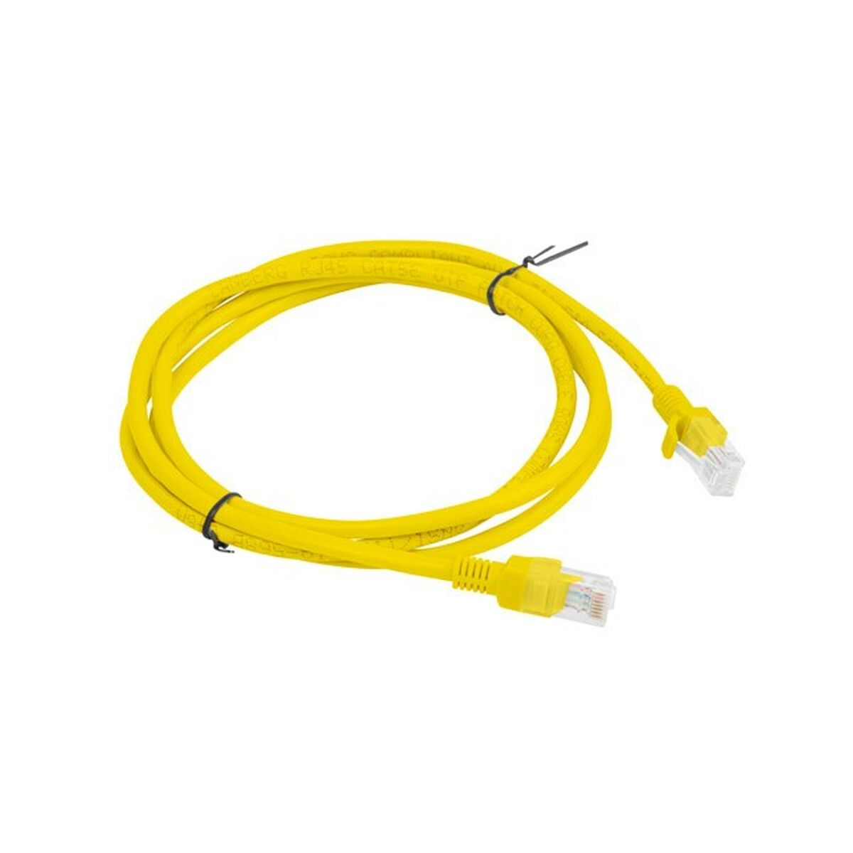 UTP Category 5e Rigid Network Cable Lanberg PCU5-20CC-0150-Y Yellow 1,5 m