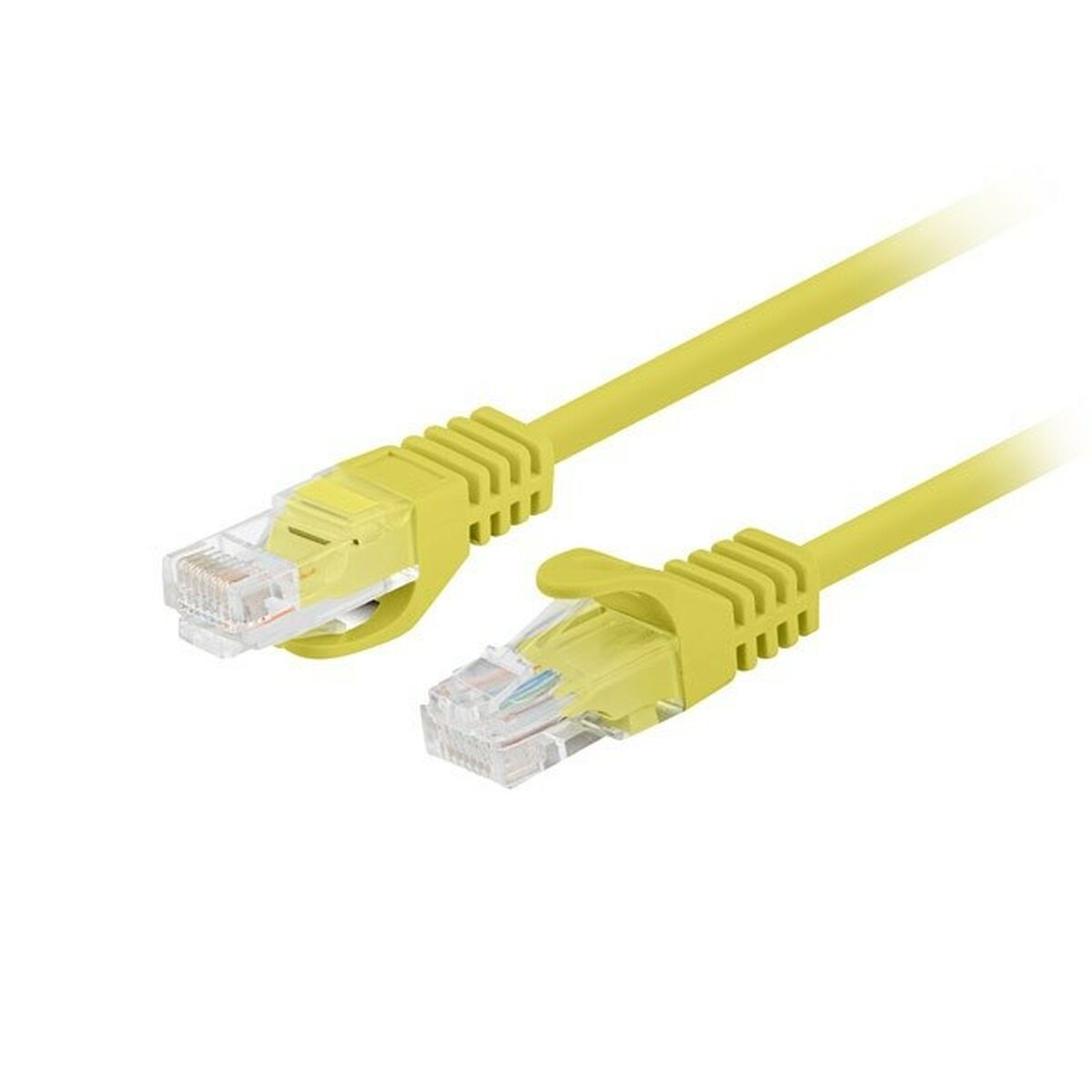 UTP Category 6 Rigid Network Cable Lanberg PCU6-20CC-0150-Y Yellow 1,5 m