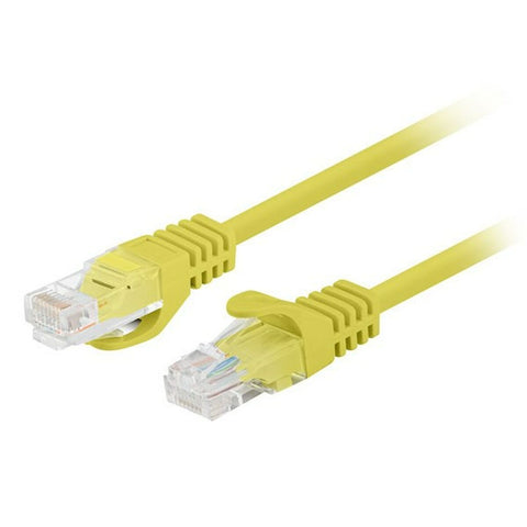 UTP Category 6 Rigid Network Cable Lanberg PCU6-20CC-0300-Y Yellow 3 m