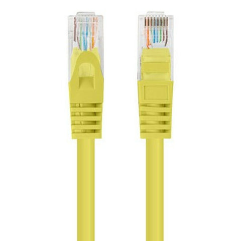 UTP Category 6 Rigid Network Cable Lanberg PCU6-20CC-0300-Y Yellow 3 m