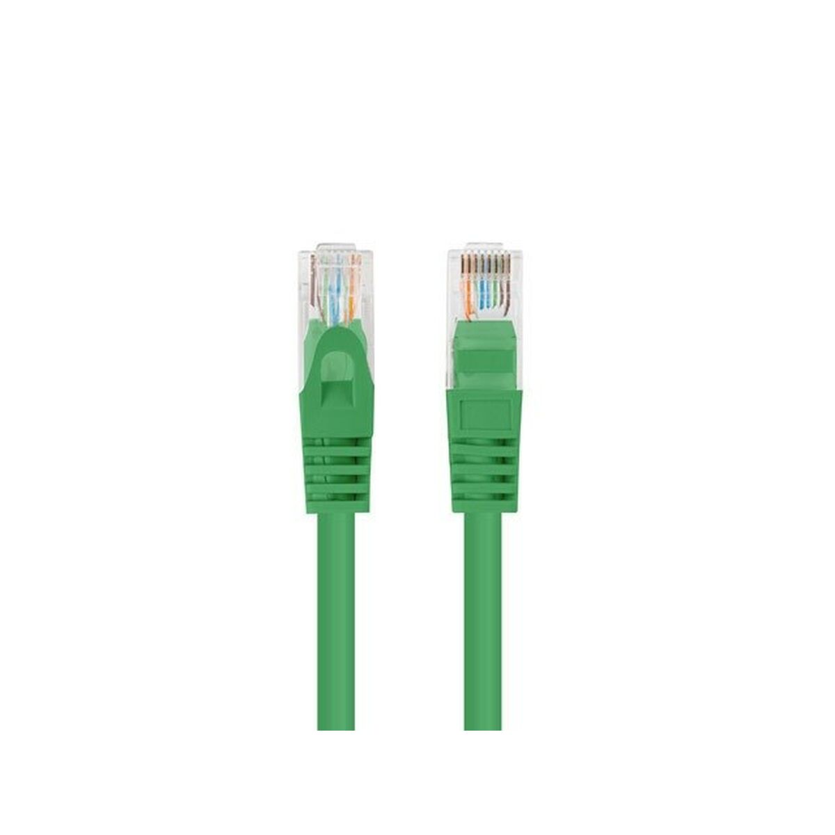 UTP Category 6 Rigid Network Cable Lanberg PCU6-20CC-0100-G Yellow 1 m