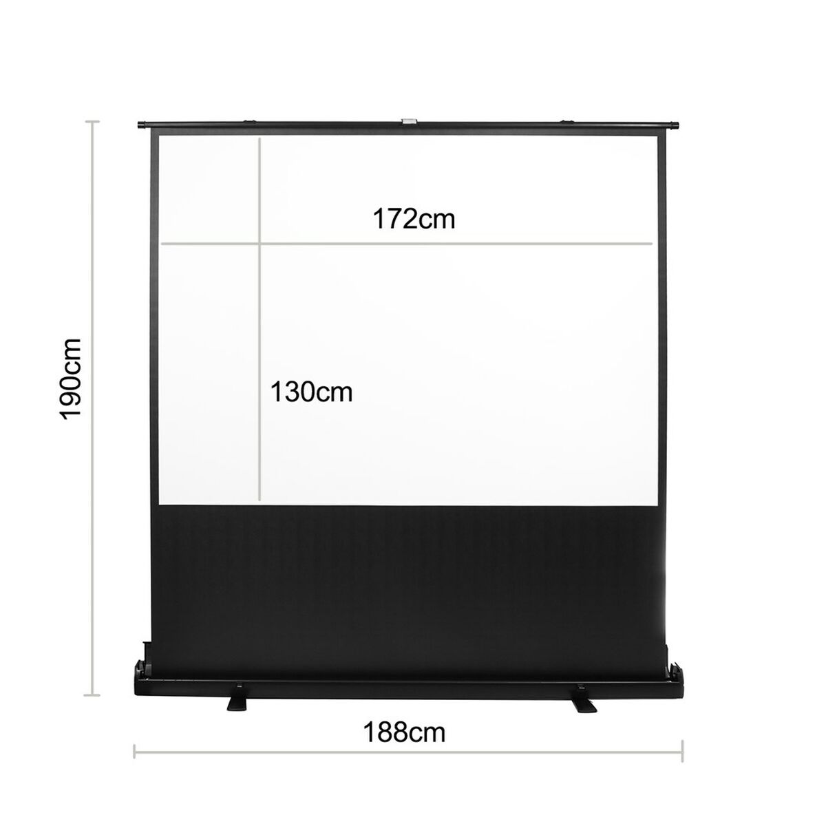 Projection Screen MacLean MC-963 86"