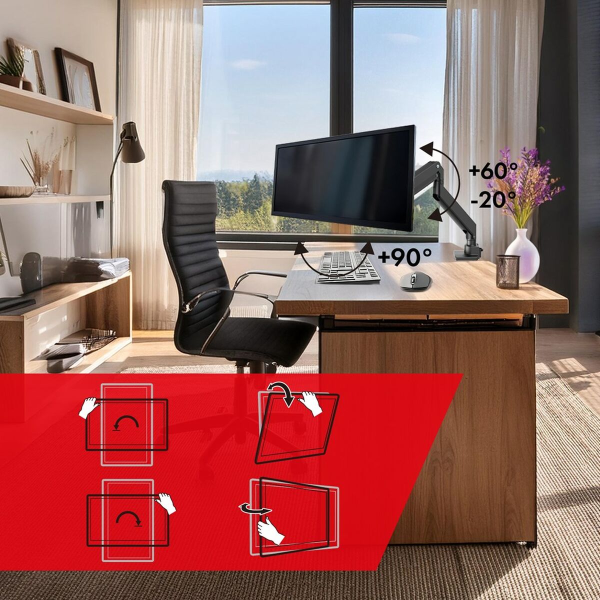 Screen Table Support MacLean MC-968 26,5" 17"