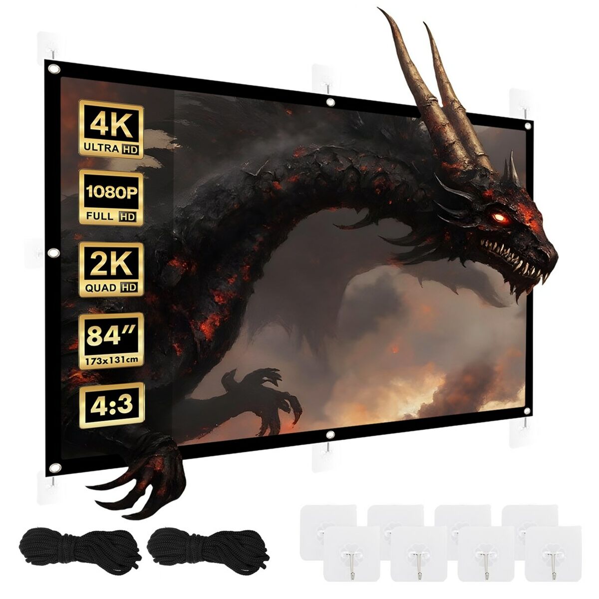 Projection Screen MacLean MC-166 84"