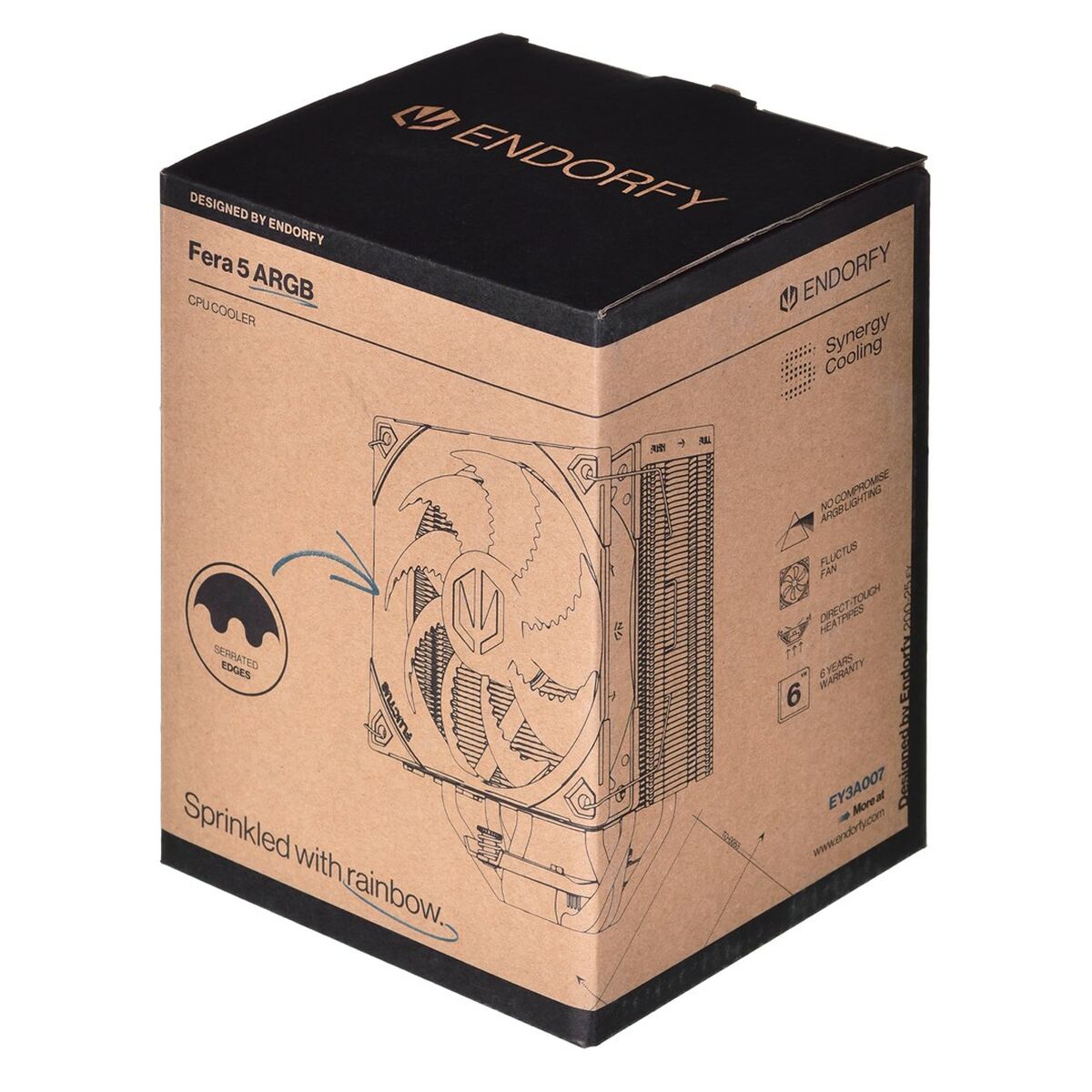 CPU Fan Endorfy Fera 5 ARGB AMD AM4