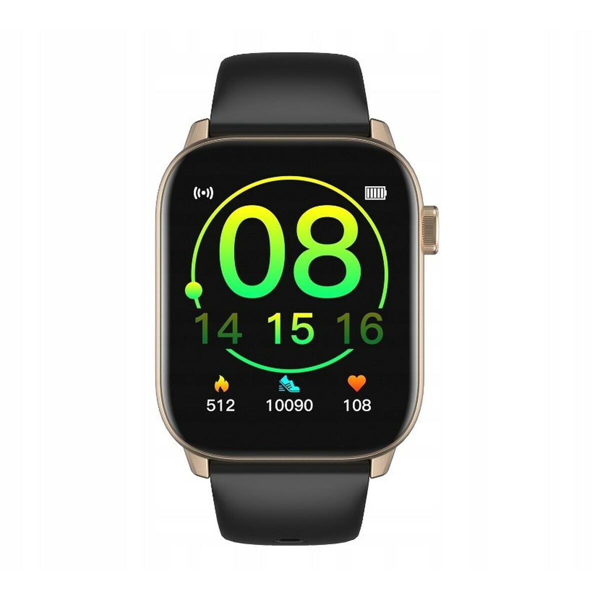 Smartwatch Oromed ORO SMART FIT 6 Black Golden 1,69"