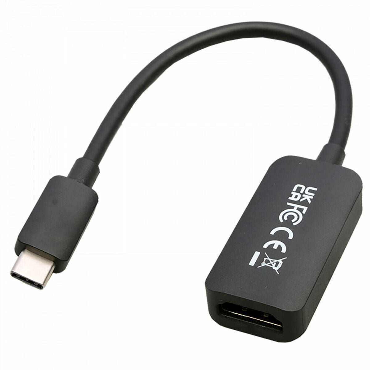 USB-C to HDMI Adapter V7 V7USBCHDMI4K60HZ Black 4K Ultra HD