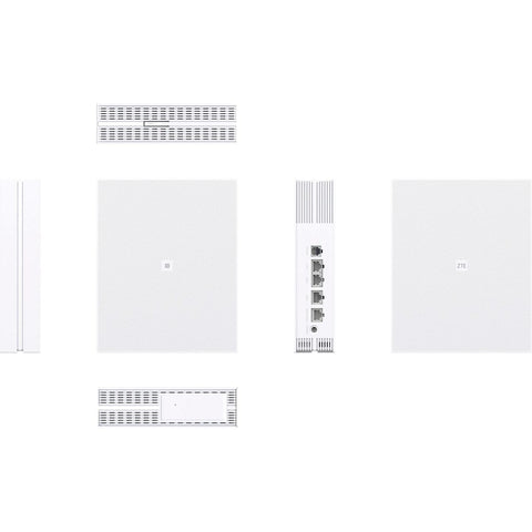 Router ZTE T5400 White RJ45 Wi-Fi 5 GHz Wi-Fi 6 GHz Wi-Fi 4