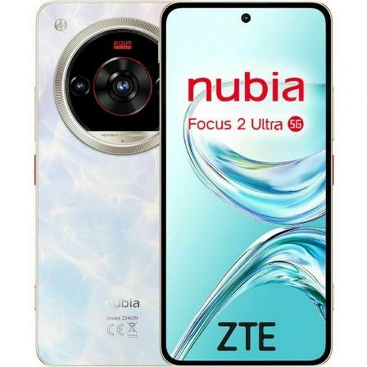 Smartphone ZTE P720F12-WH Octa Core 8 GB RAM 512 GB White