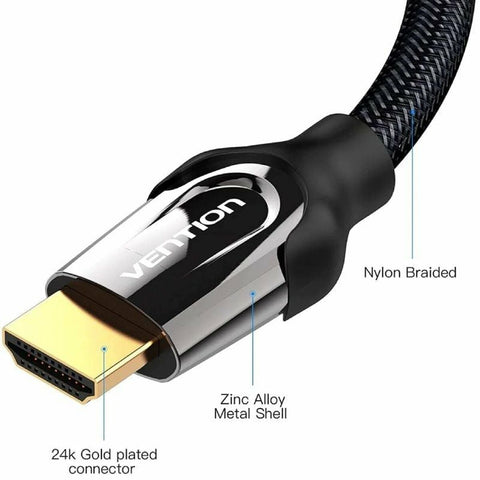 HDMI Cable Vention VAA-B05-B500 5 m Black
