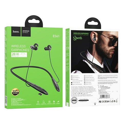 Sport Bluetooth Headset Hoco ES61 Manner Sports Black