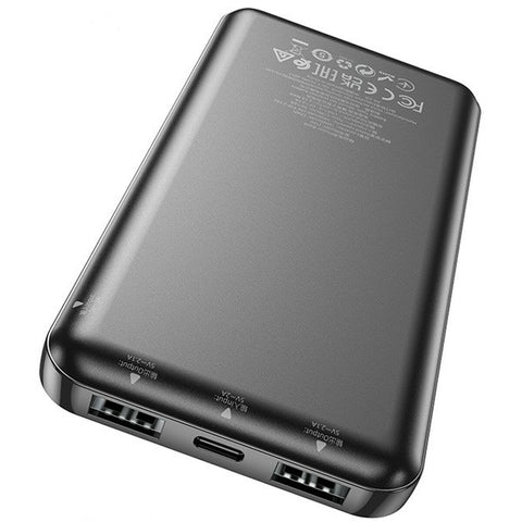 Powerbank Hoco J100 black Black 10000 mAh