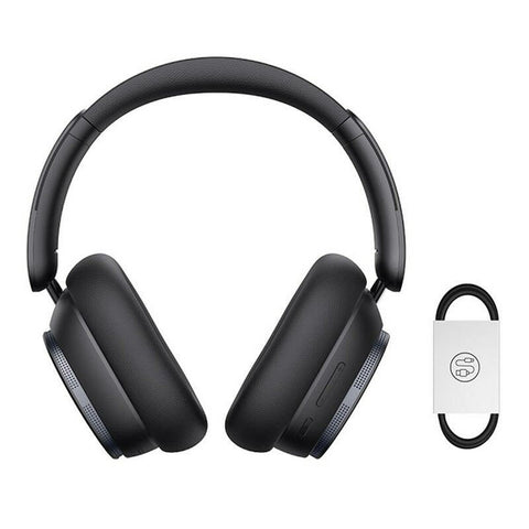 Bluetooth Headband Headphones Baseus Bowie H1 Pro Black
