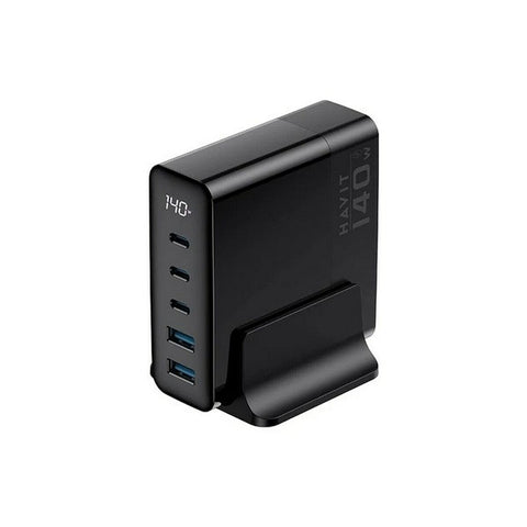 Wall Charger Havit UCLE004 EU Black