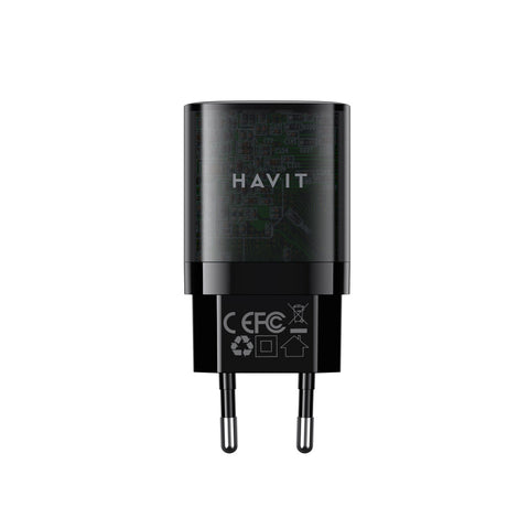 Wall Charger Havit UC303 EU Black 30 W