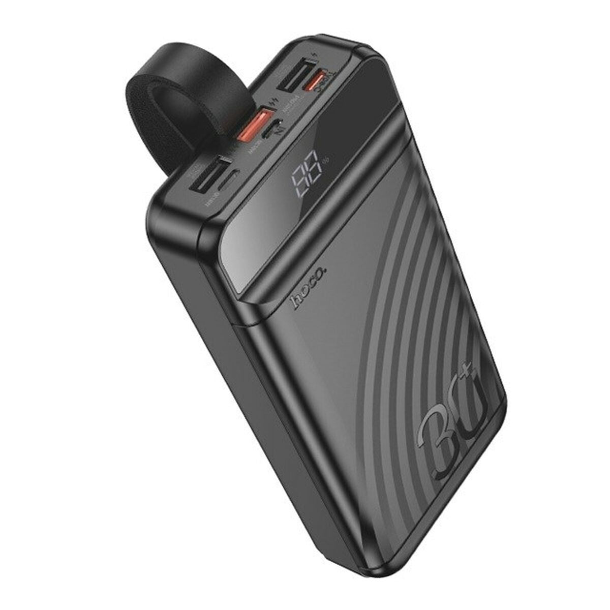 Powerbank Hoco J123B black Black 30000 mAh