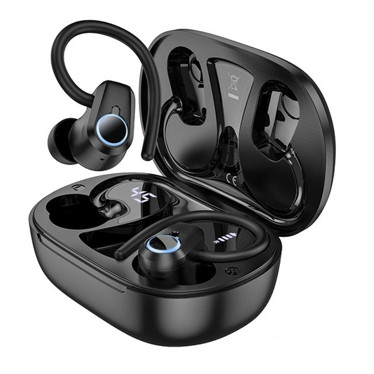 Wireless Earphones with Charging Case Hoco EQ8 Pure Joy Black