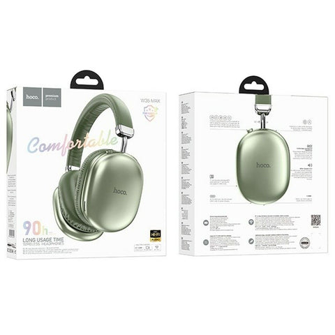 Wireless Headphones Hoco W35 Max Joy Green