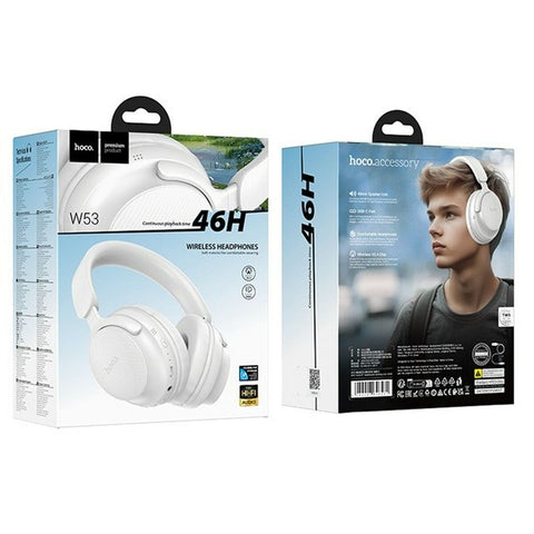 Wireless Headphones Hoco W53 Tone White