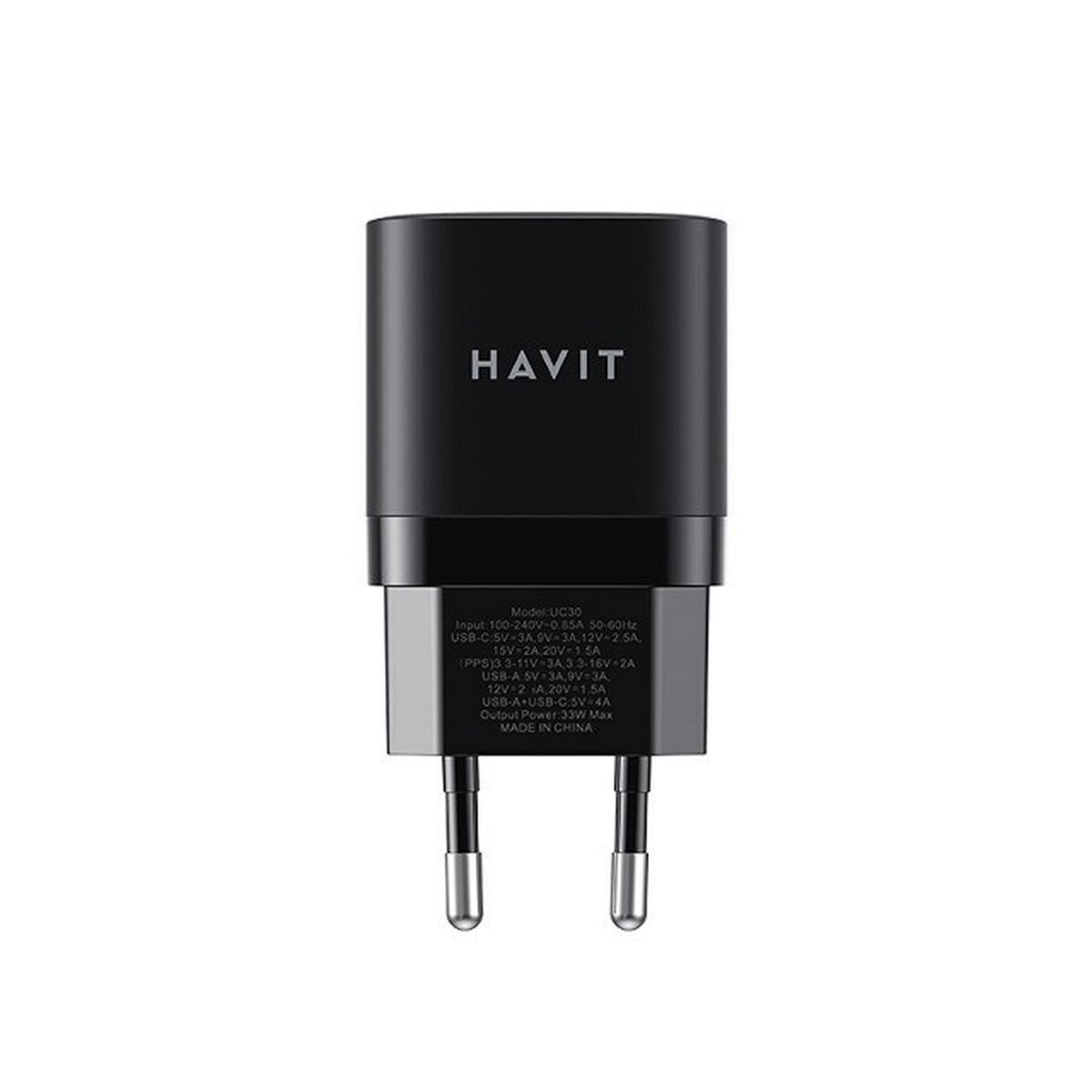 Wall Charger Havit UC30 EU Black 30 W 33 W