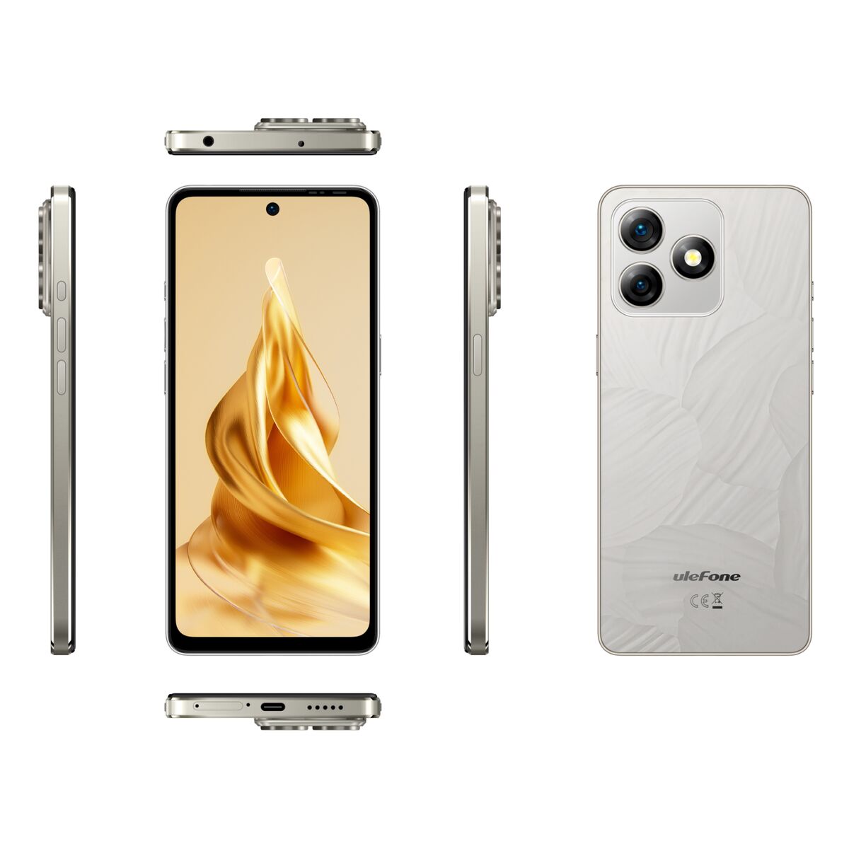 Smartphone Ulefone NOTE 18 PRO 6 GB RAM 256 GB Titanium 5G