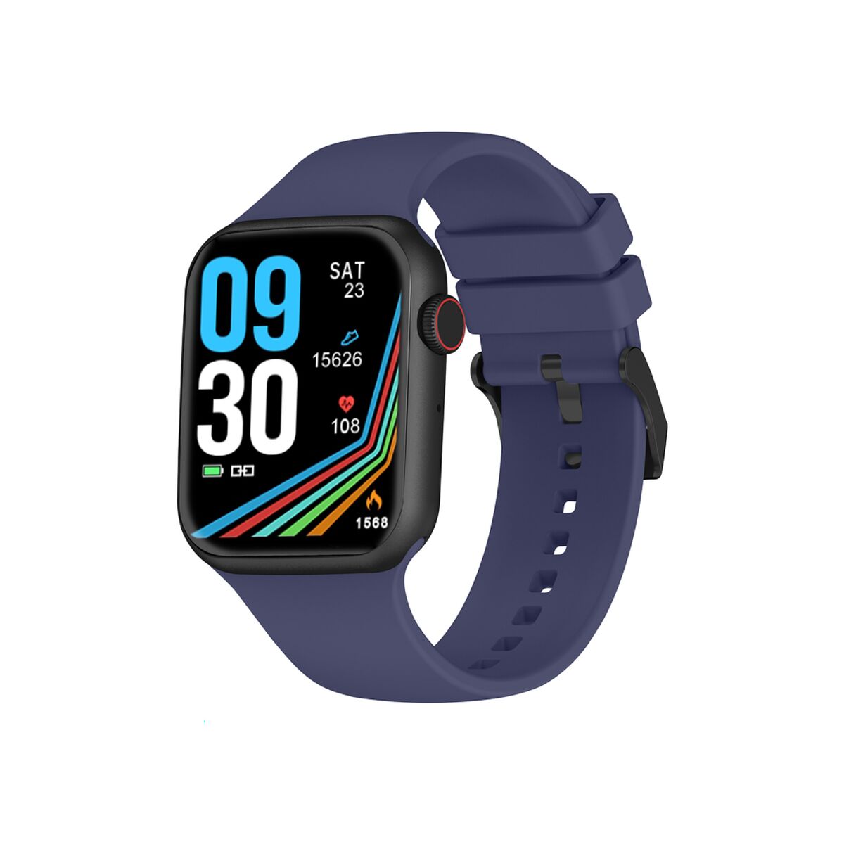 Smartwatch Trevi T-FIT 200 CALL Blue Black 1,91" 49 mm