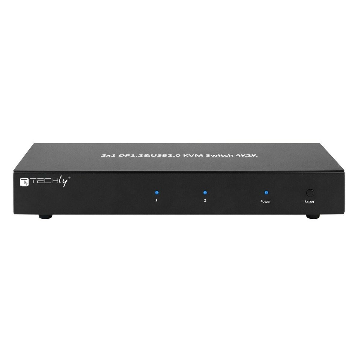 KVM switch Techly DP-KVM2
