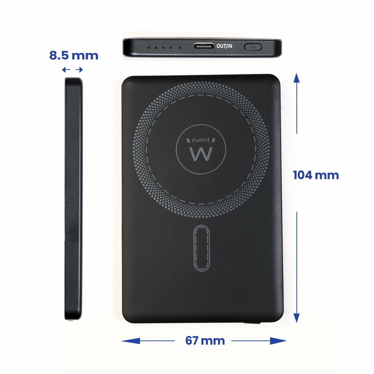 Powerbank Eminent EW1160 Black 5000 mAh