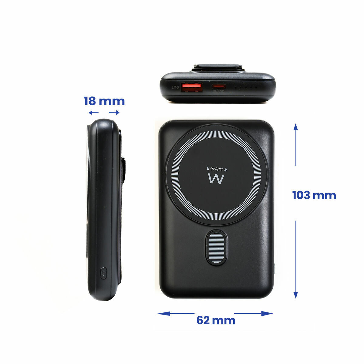 Powerbank Eminent EW1162 Black 10000 mAh