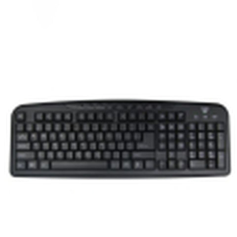 Keyboard Ewent EW3195 Black Spanish Qwerty QWERTZ