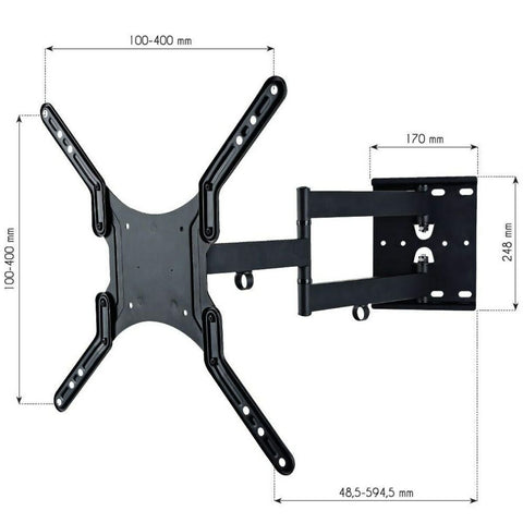 Wall Bracket Techly ICA-PLB 136M 55" 23"