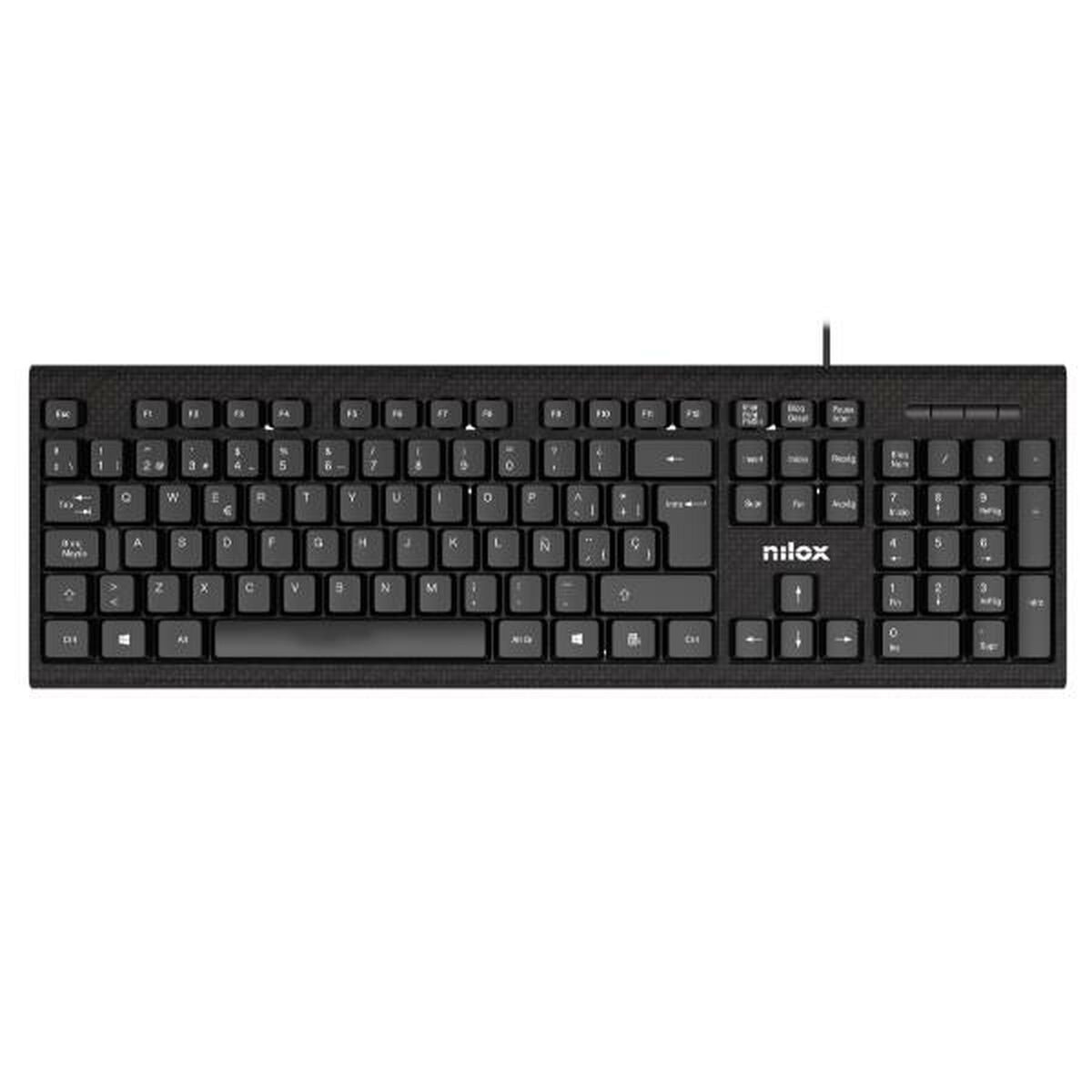 Keyboard Nilox NXKBE000011 Multicolour