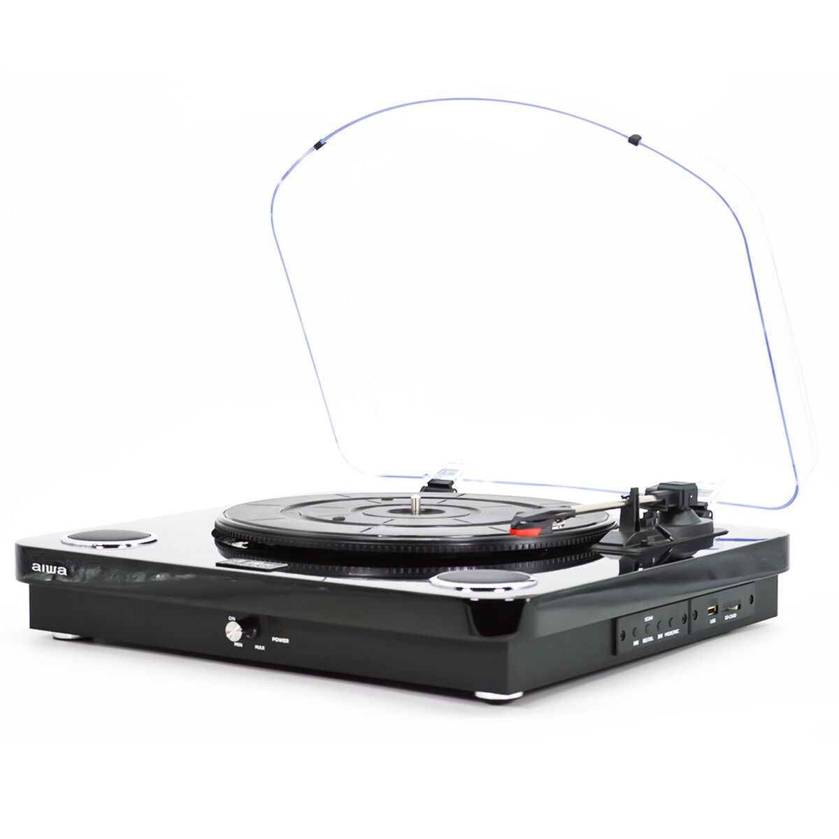Record Player Aiwa GBTUR120B Black