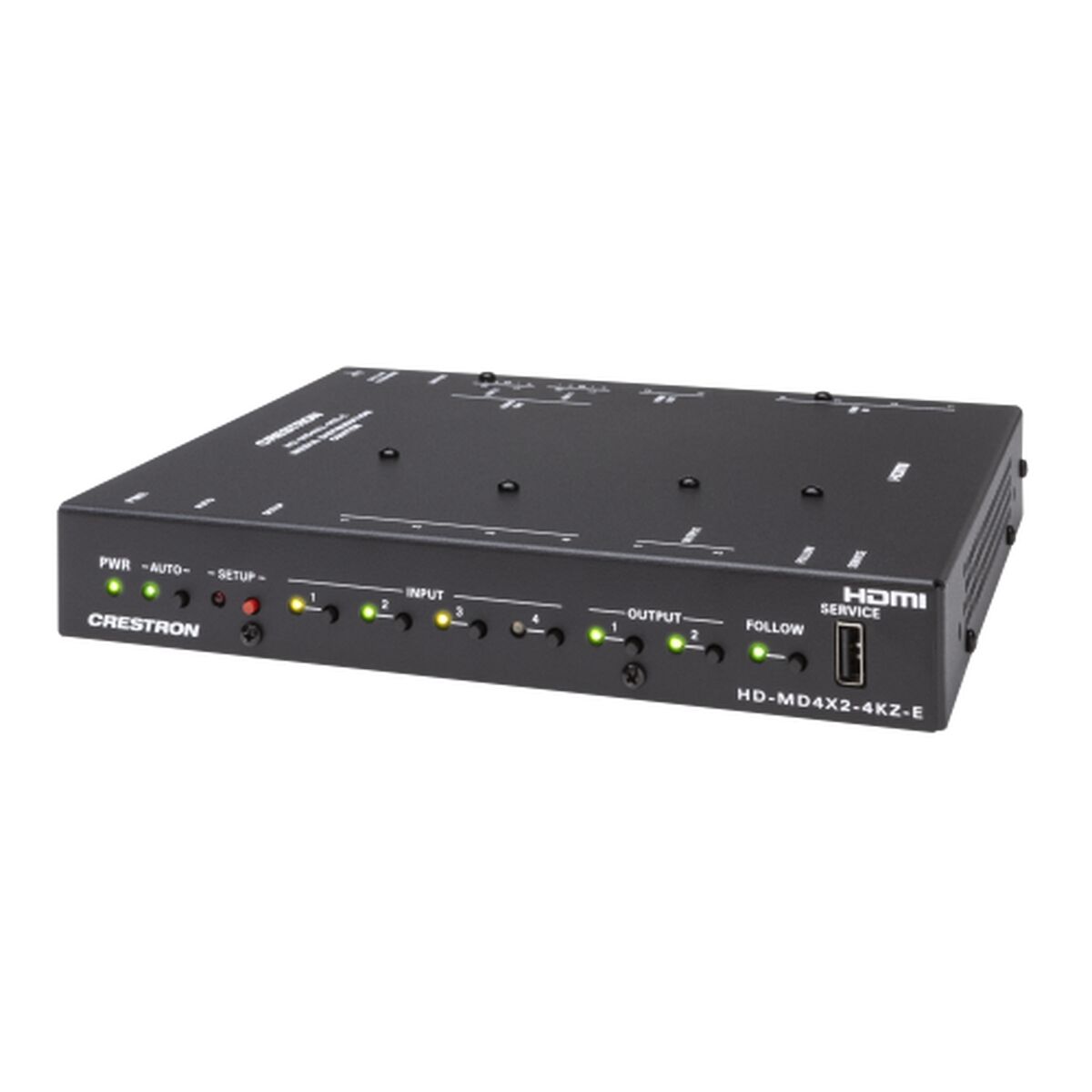 KVM switch Crestron HD-MD4X2-4KZ-E