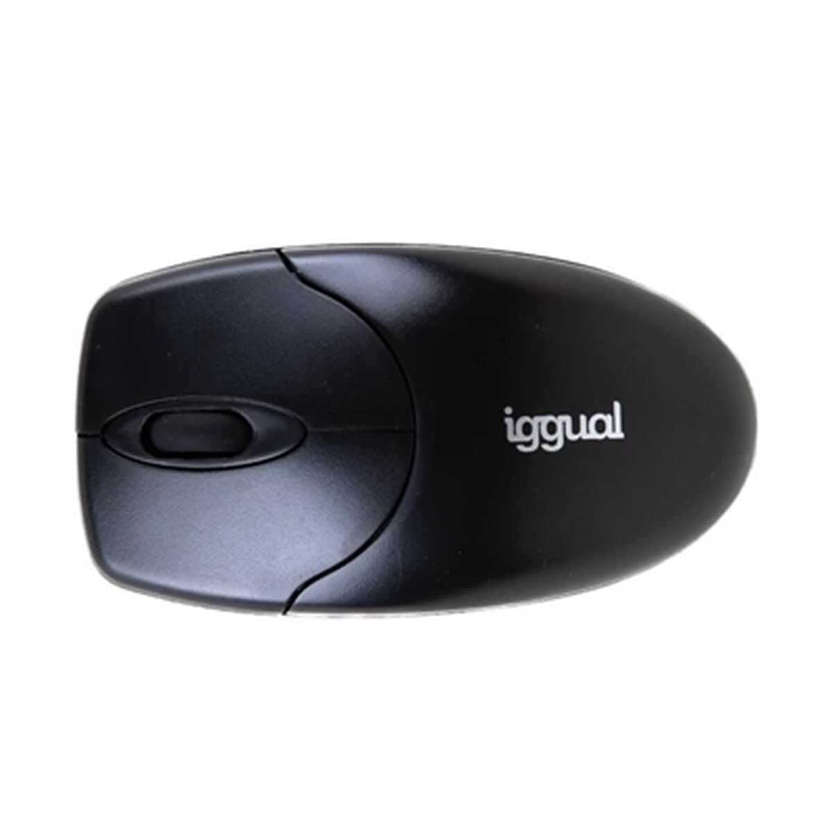 Wireless Mouse iggual WOM-BASIC Black (1 Unit)